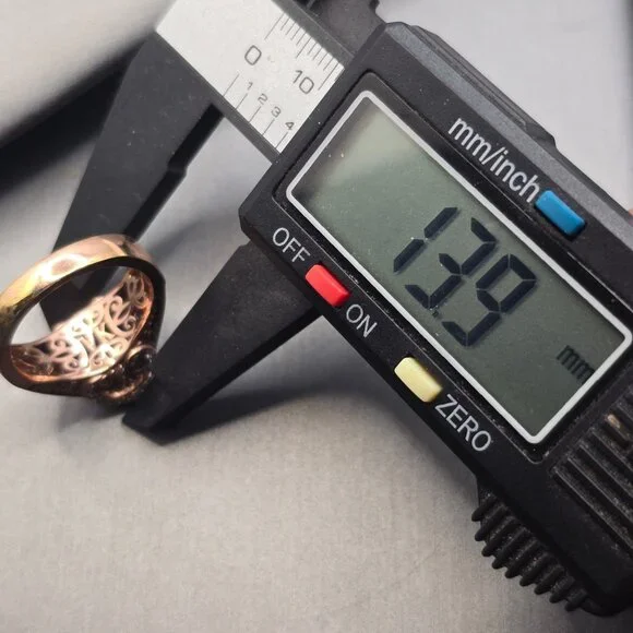 Vanna K Bella Luce Lavender Cushion Cut Ring 18k Rose Gold Over Silver Size 8 - Picture 9 of 13